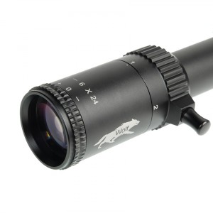 Прицел оптический Veber Wolf 1-6х24 GB FD07 Загонник, арт. 28043 [VEBER]